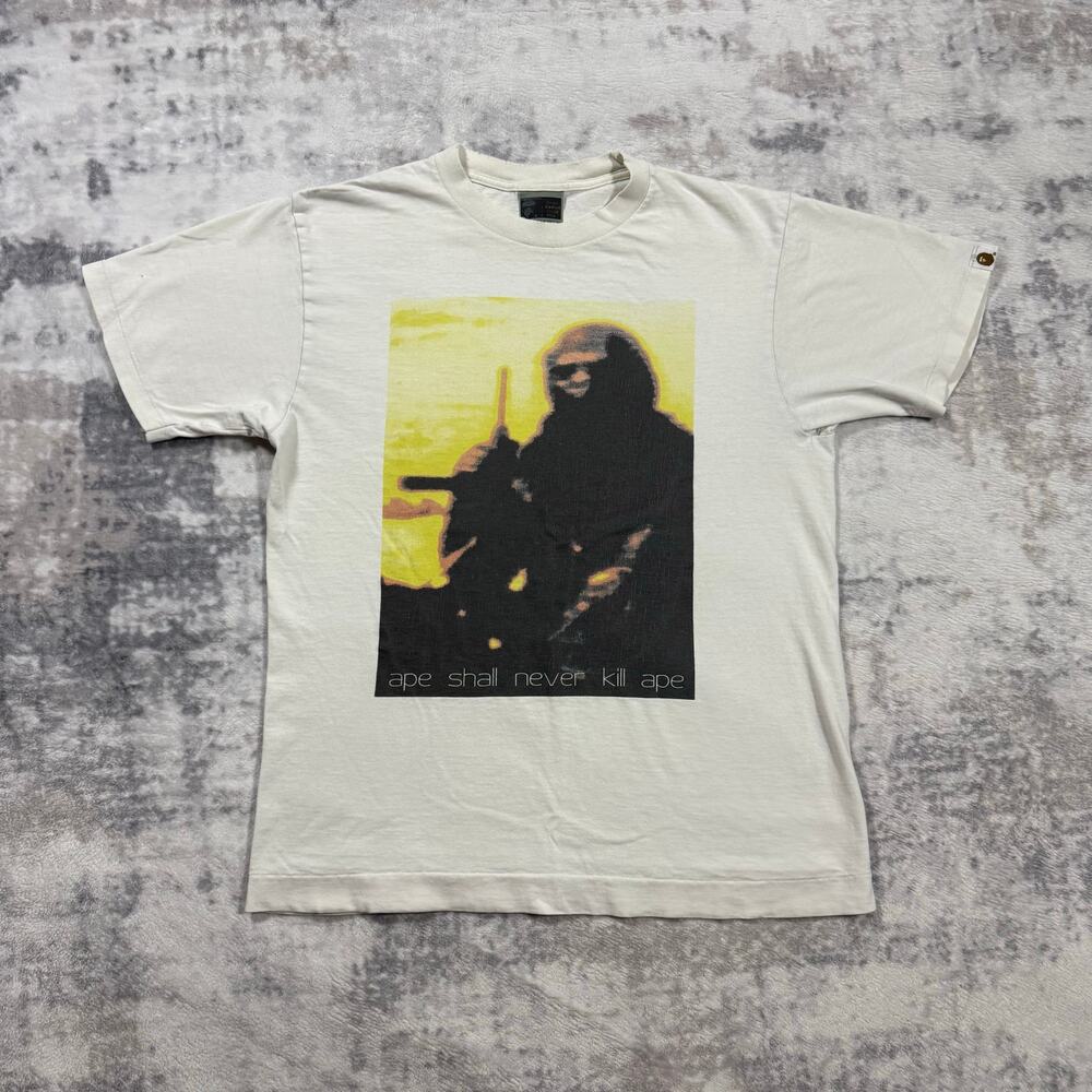 Authentic Bape x Futura Soldier Tee M